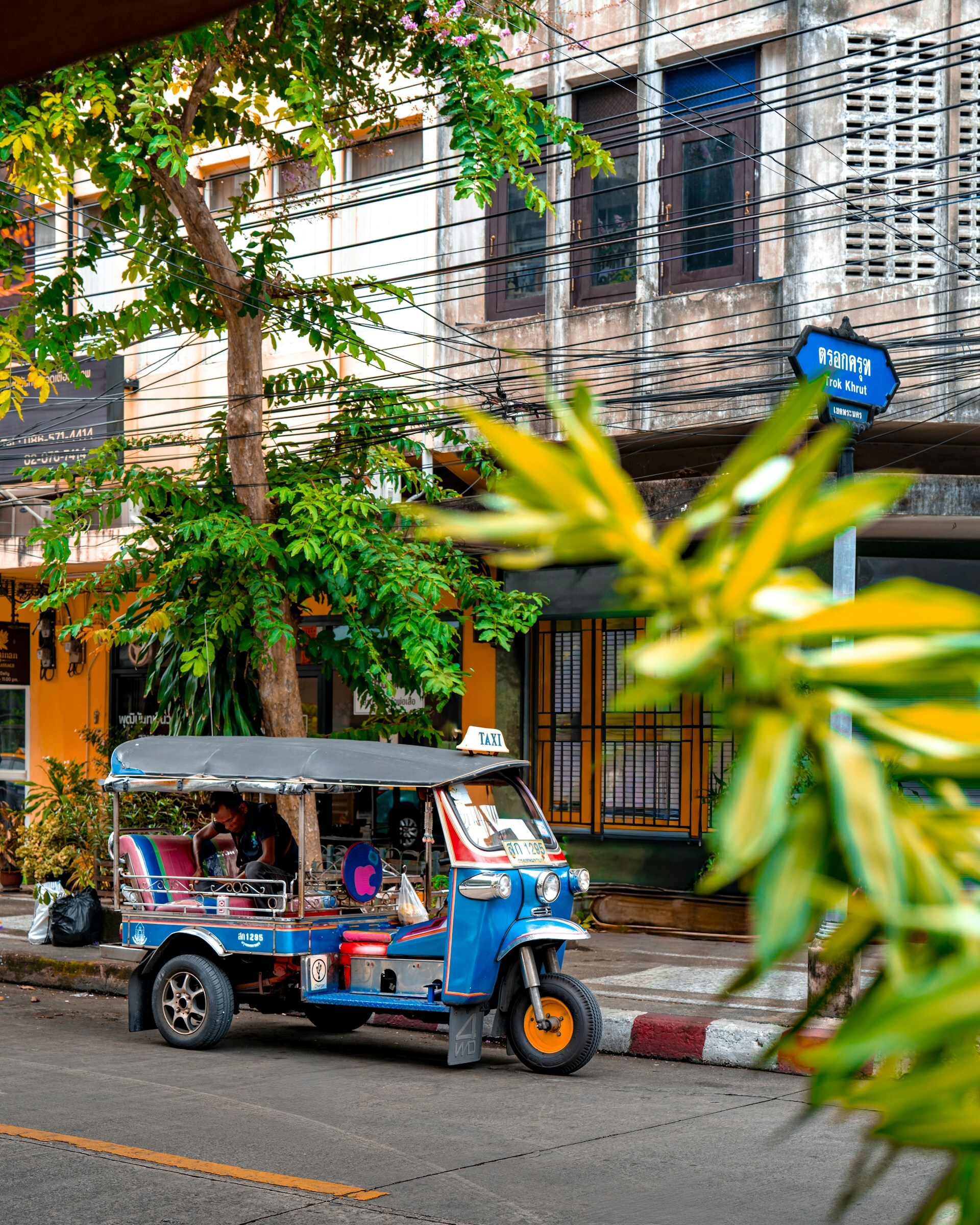 Tuk tuk i Bangkok